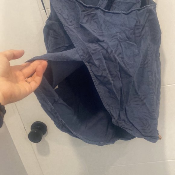 Tentree Blue Relaxed Sleeveless Tank Top - Picture 9 of 11